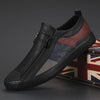 Liam™ | Genuine Leather Zip Sneakers