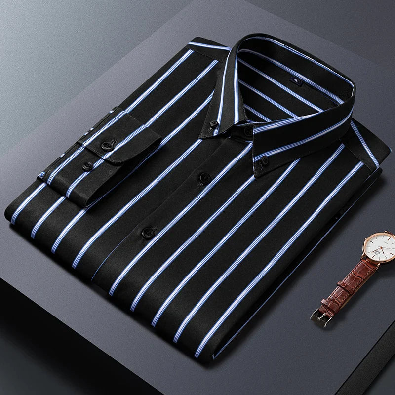 Haven – Men’s Elegant Striped Shirt