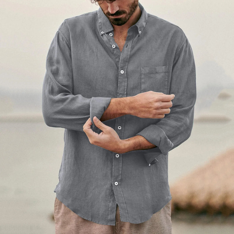 Nathan™ | Linen Shirt