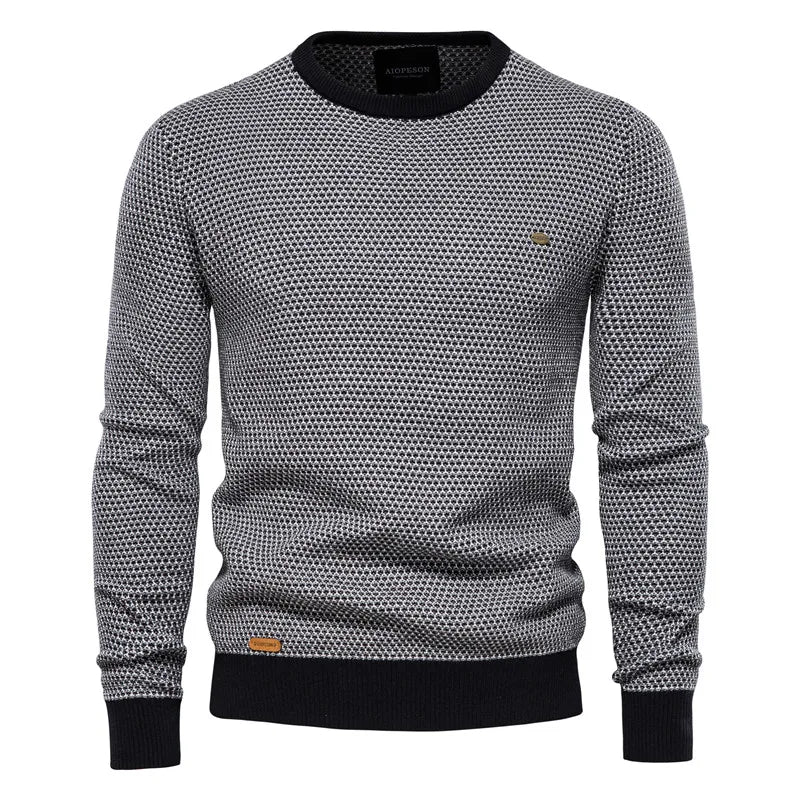 Eddie™ | Men's Checkered Sweater