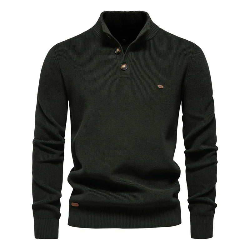 Lilian™ | Men's Sweater with Button Design