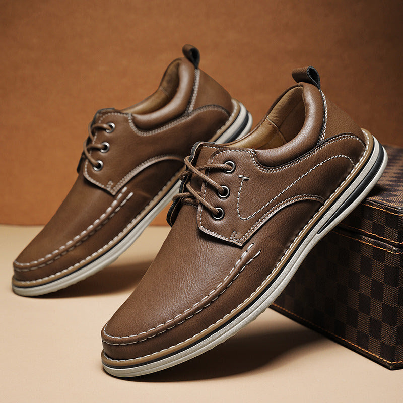 Nate™ | Everyday Leather Lace-Ups