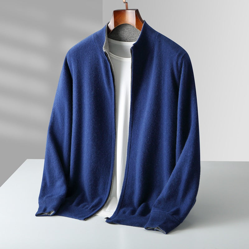 Merrick™ – Cashmere Zip Cardigan
