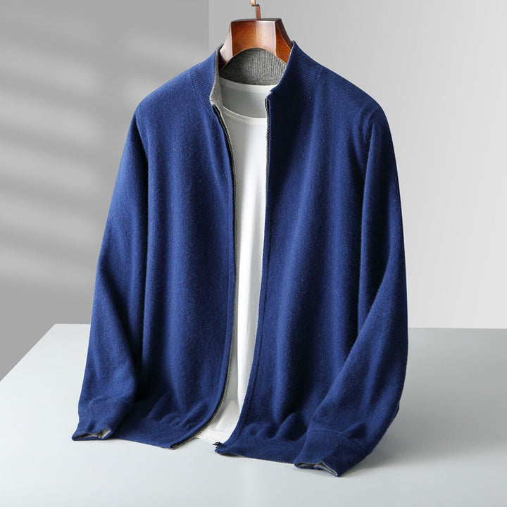 Merrick™ – Cashmere Zip Cardigan