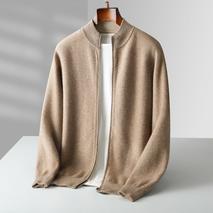 Merrick™ – Cashmere Zip Cardigan