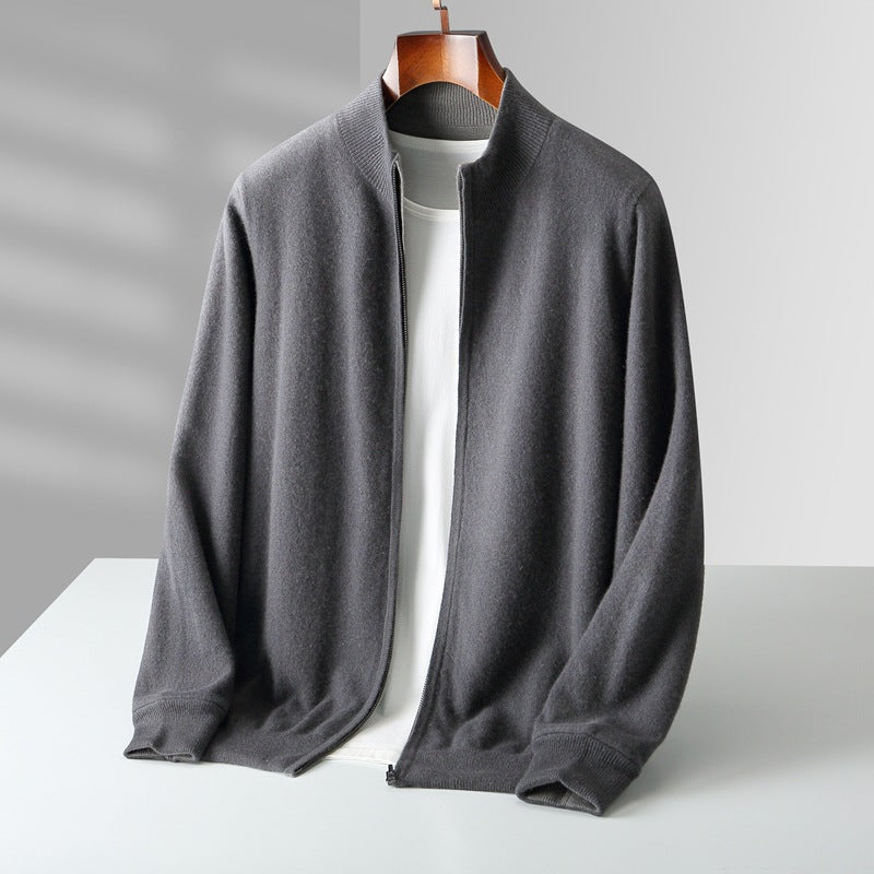 Merrick™ – Cashmere Zip Cardigan