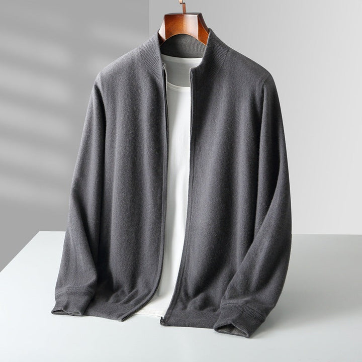 Merrick™ – Cashmere Zip Cardigan