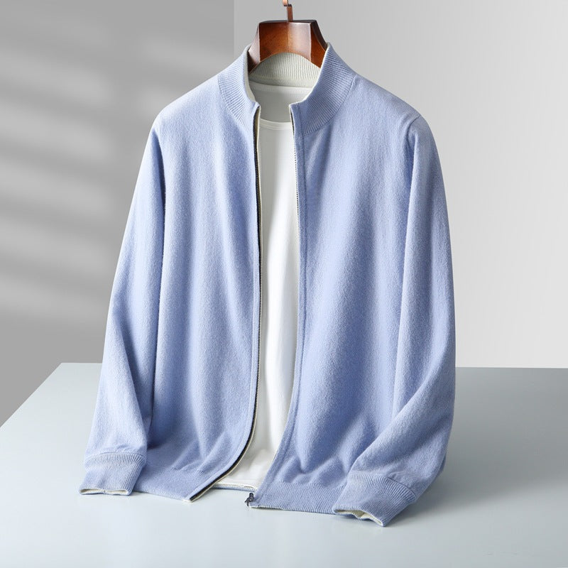 Merrick™ – Cashmere Zip Cardigan