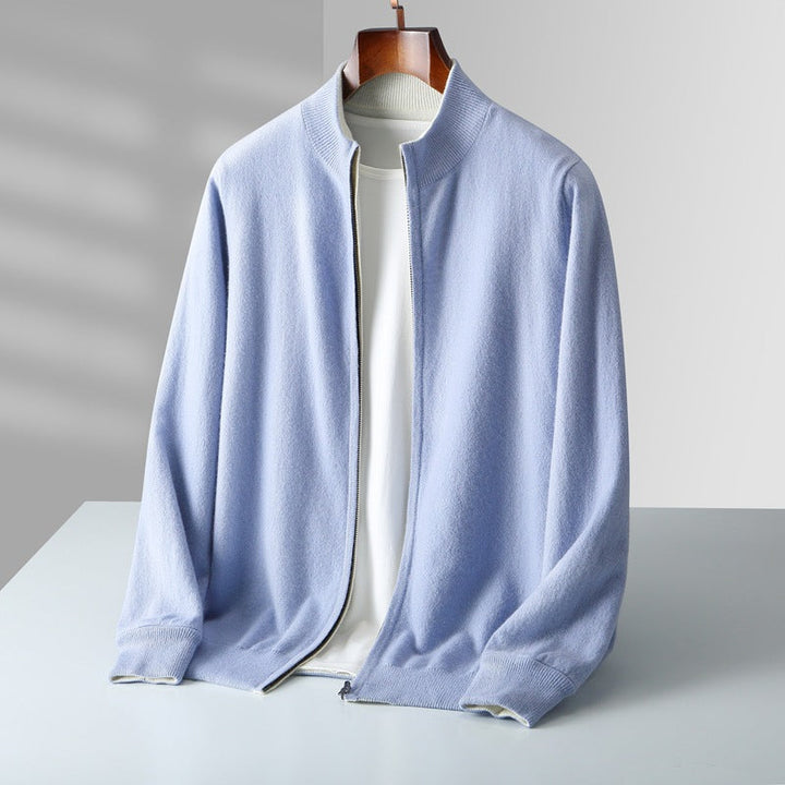 Merrick™ – Cashmere Zip Cardigan