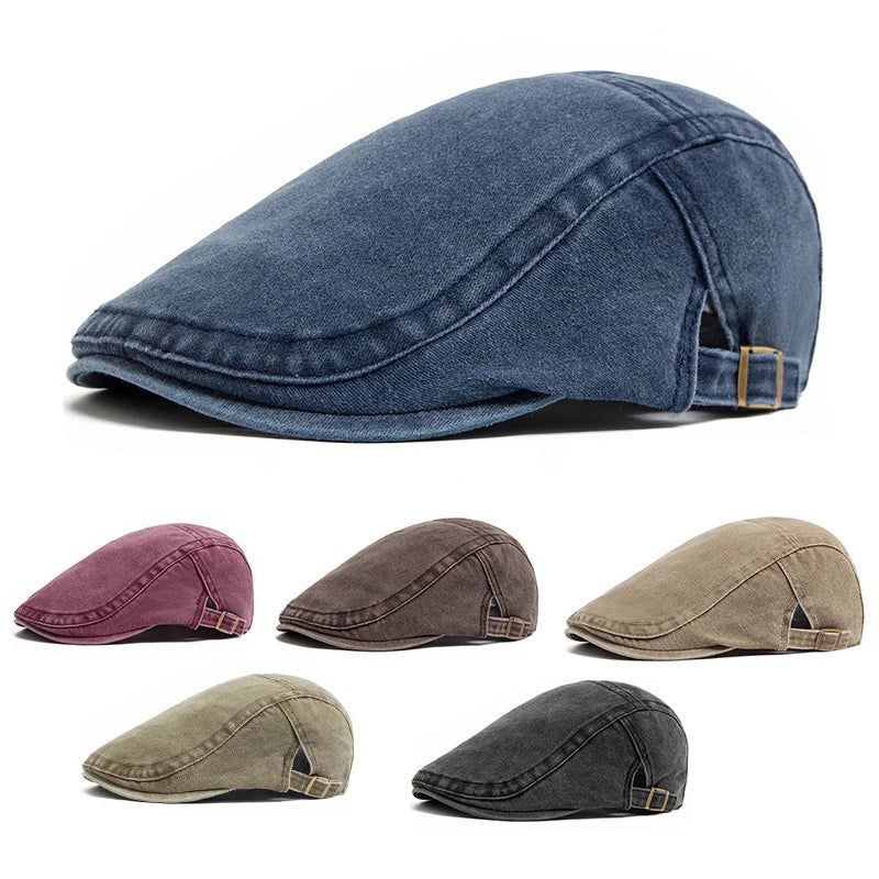 Basil™ | Heritage Cotton Flat Cap