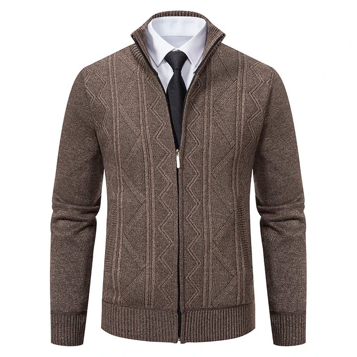 Dawson™ – Textured Zip Cardigan