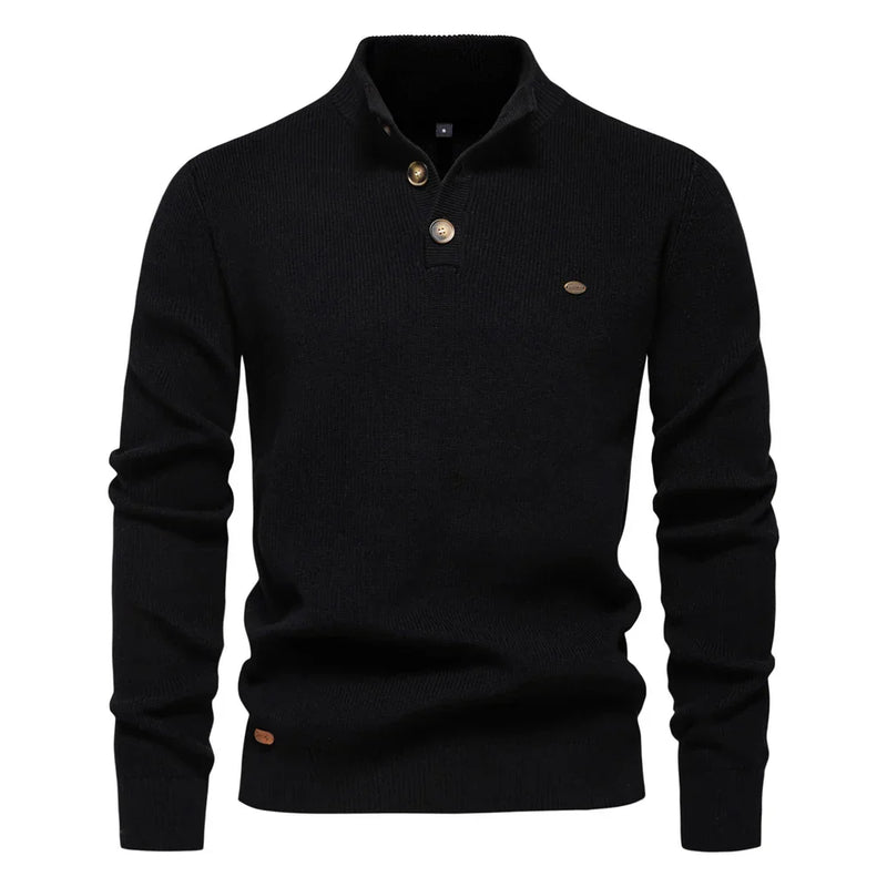Lilian™ | Men's Sweater with Button Design