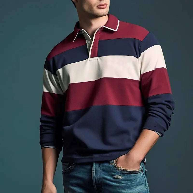 The Andy™ | Classic Rugby Shirt