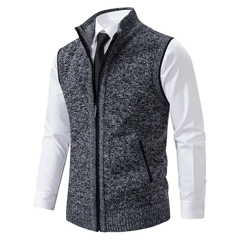 Milton™ – Knitted Zip Vest