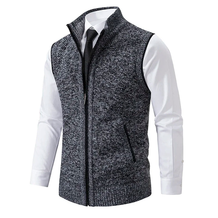 Milton™ – Knitted Zip Vest