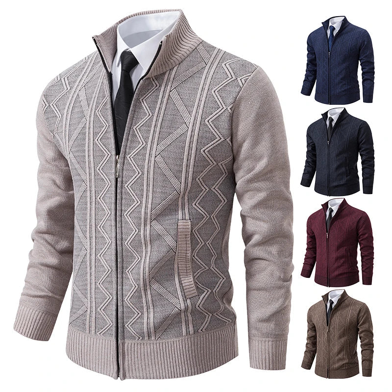 Dawson™ – Textured Zip Cardigan