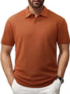 Stuart™ – Classic Textured Polo Shirt