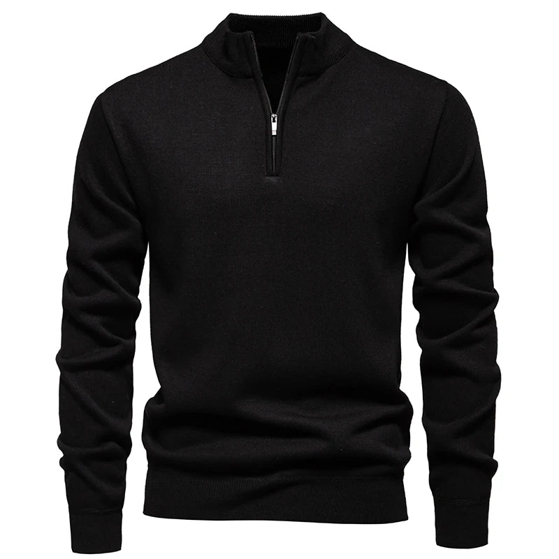 Brompton™ – Refined Quarter-Zip Knit