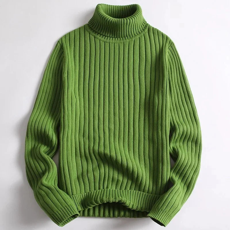 HARRINGTON™ - RIBBED TURTLENECK SWEATER
