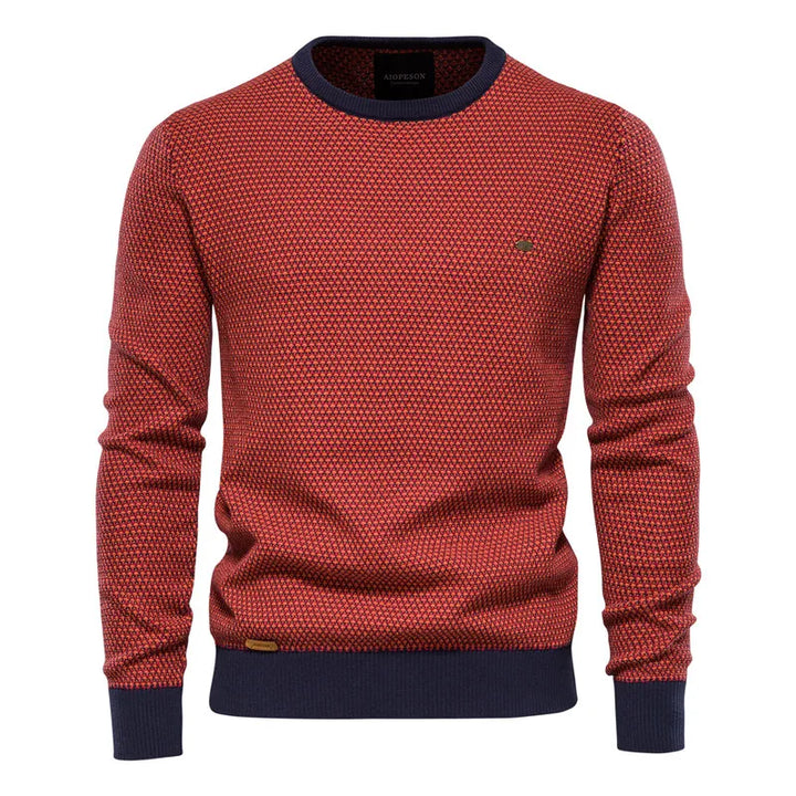 Eddie™ | Men's Checkered Sweater