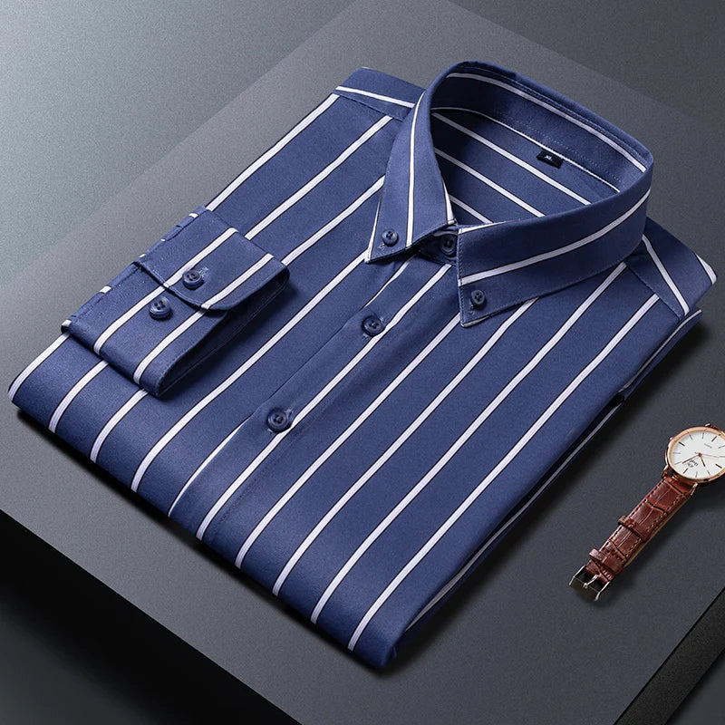 Haven – Men’s Elegant Striped Shirt