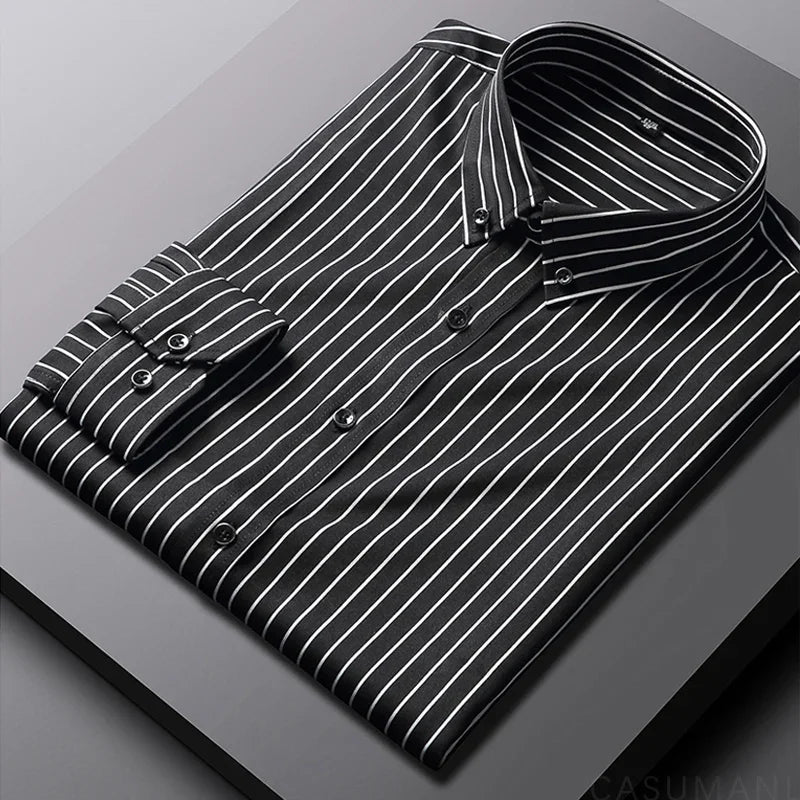Haven – Men’s Casual Striped Shirt