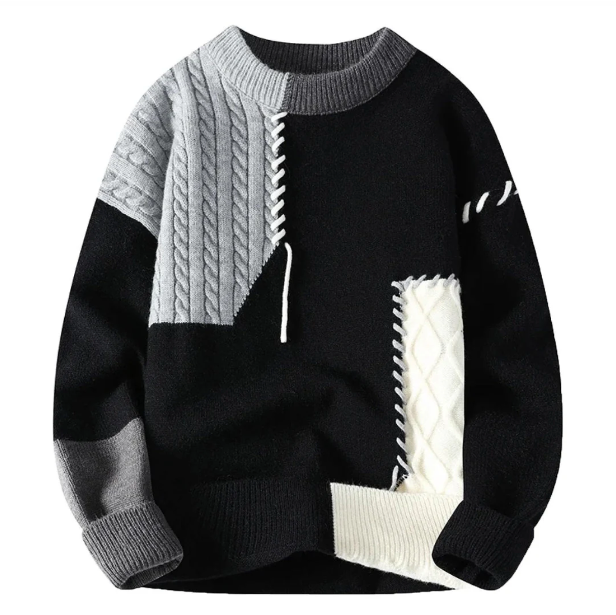 Rick™ - Patchwork Pullover