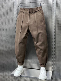 Grant™ | Elegant Textured Trousers
