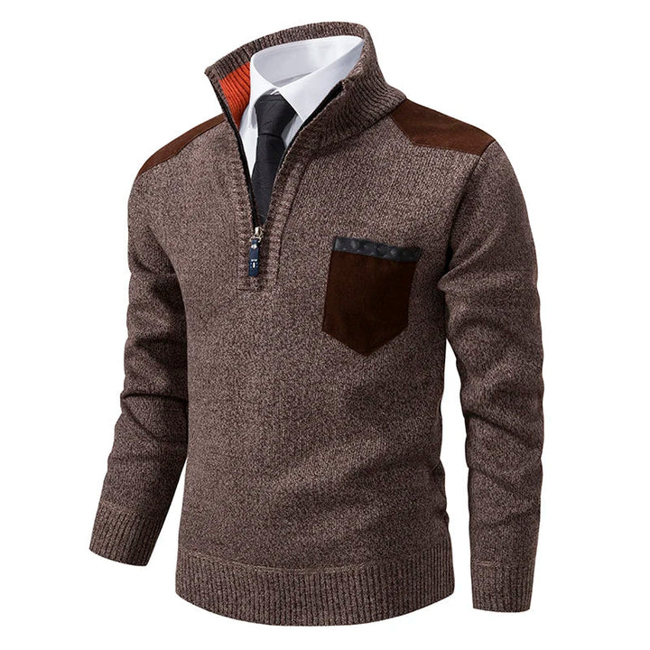 Clinton™ – Refined Half-Zip Sweater