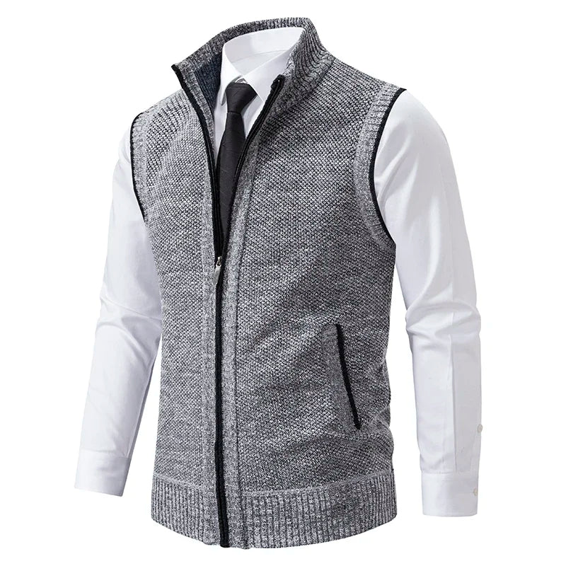 Milton™ – Knitted Zip Vest