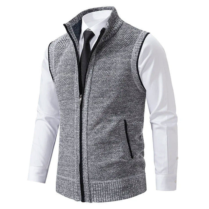 Milton™ – Knitted Zip Vest