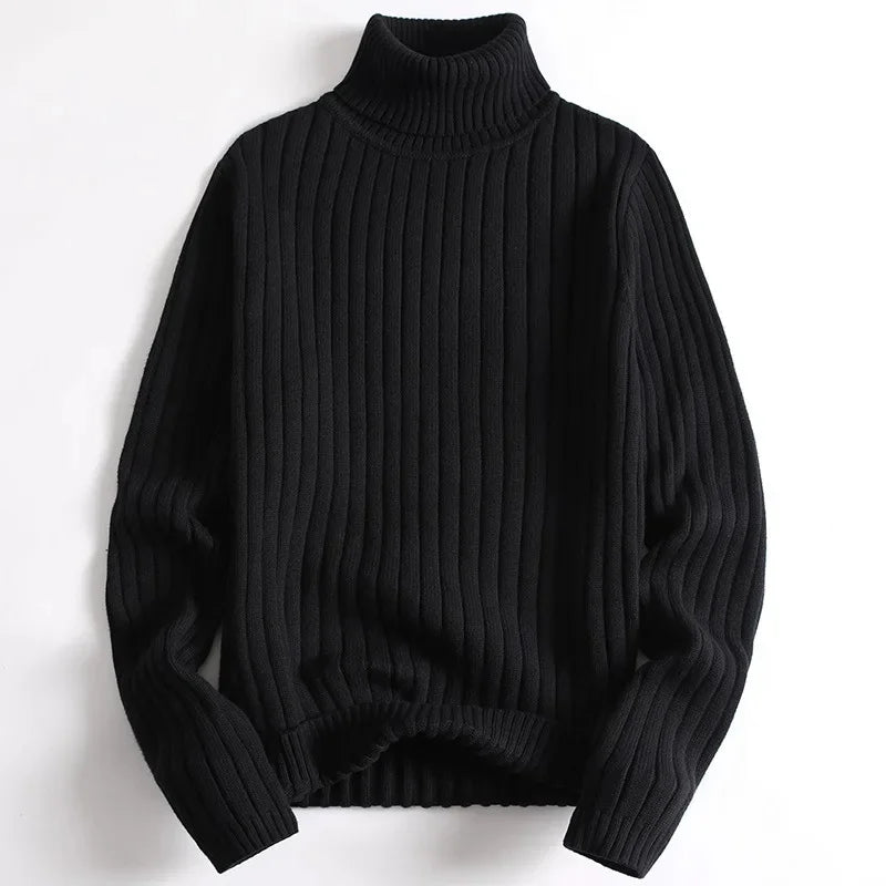 HARRINGTON™ - RIBBED TURTLENECK SWEATER