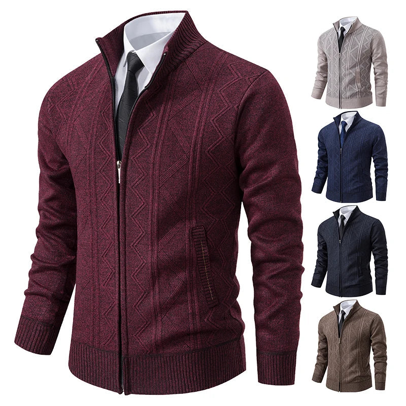 Dawson™ – Textured Zip Cardigan