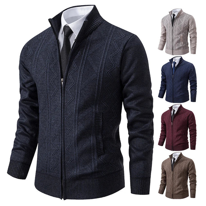 Dawson™ – Textured Zip Cardigan
