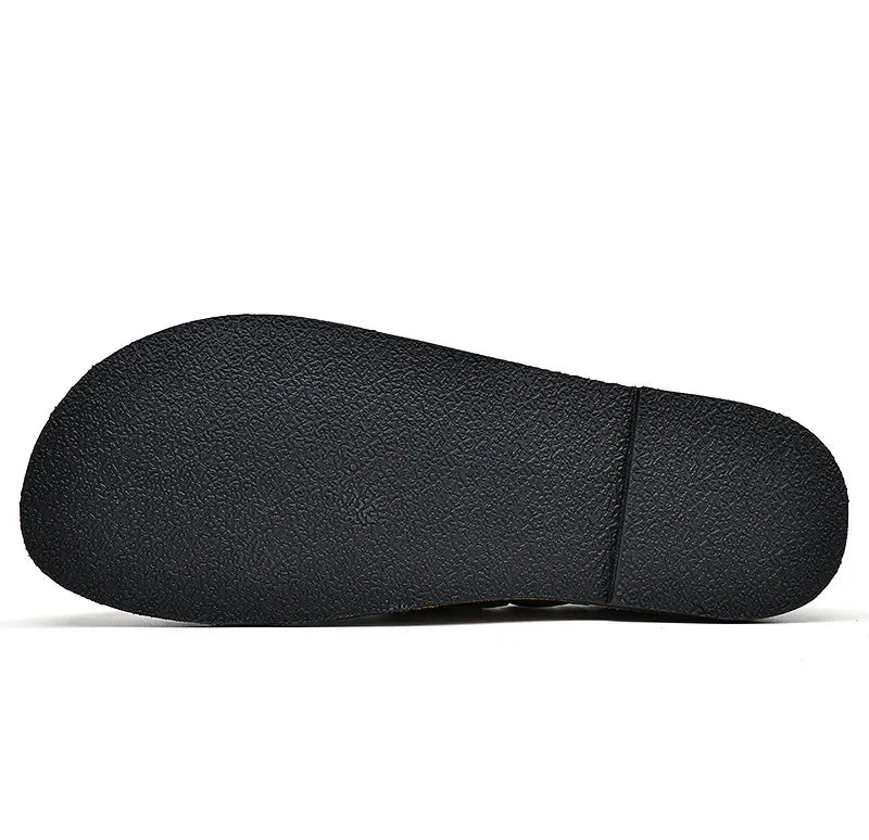 Glen™ | Buckled Leather Loafers