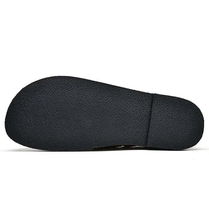 Glen™ | Buckled Leather Loafers