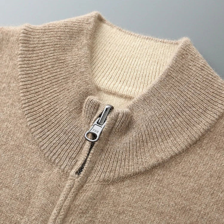 Merrick™ – Cashmere Zip Cardigan