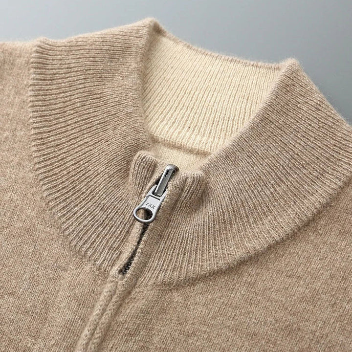 Merrick™ – Cashmere Zip Cardigan