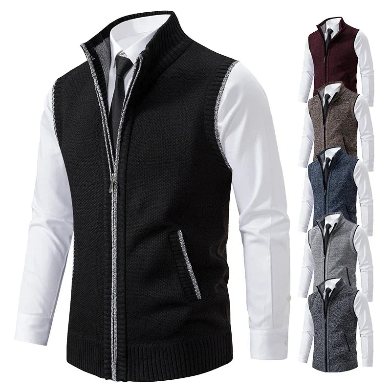 Milton™ – Knitted Zip Vest