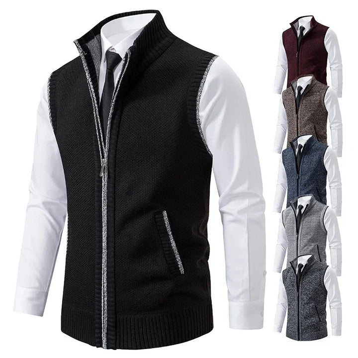 Milton™ – Knitted Zip Vest
