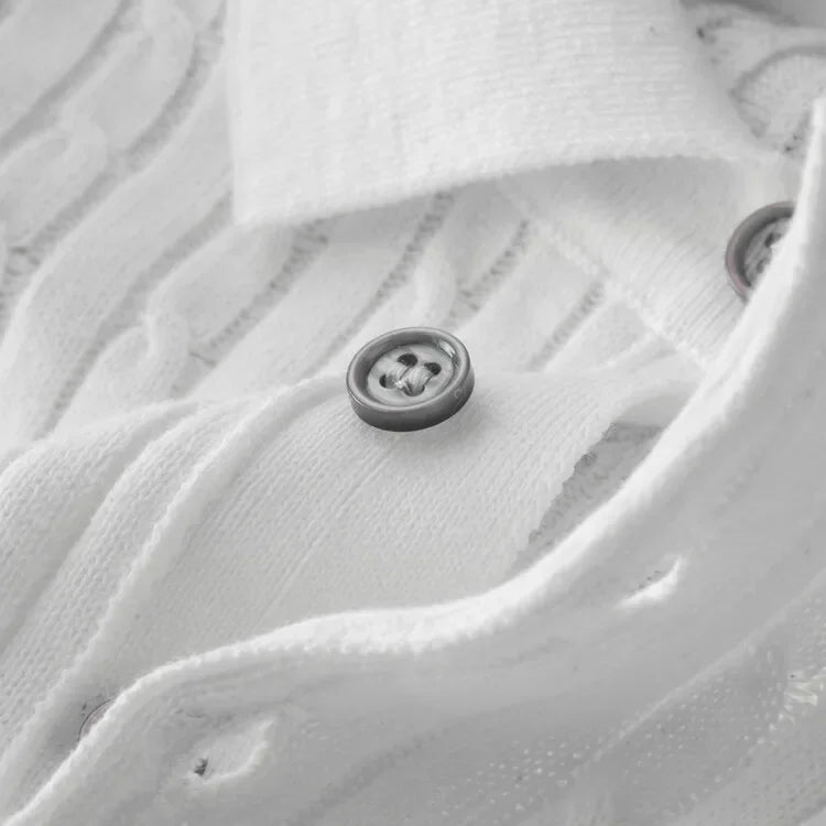 Winston™ | Textured Cotton Polo