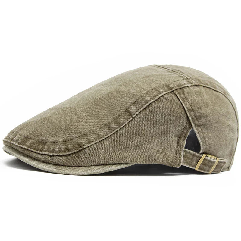 Basil™ | Heritage Cotton Flat Cap