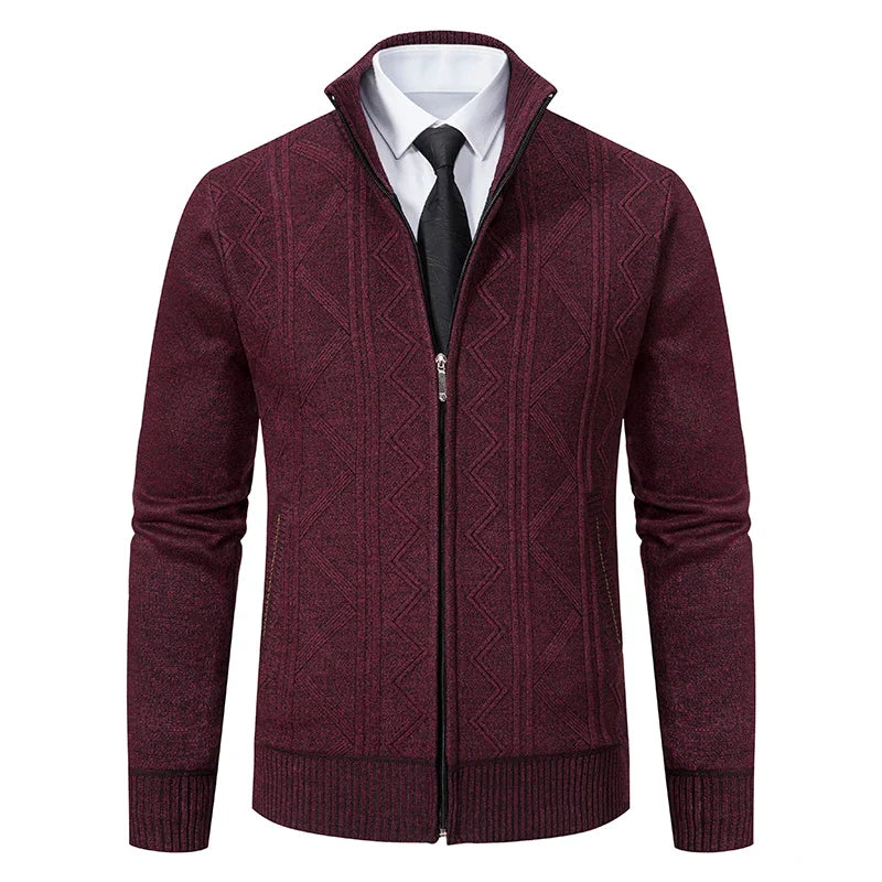 Dawson™ – Textured Zip Cardigan