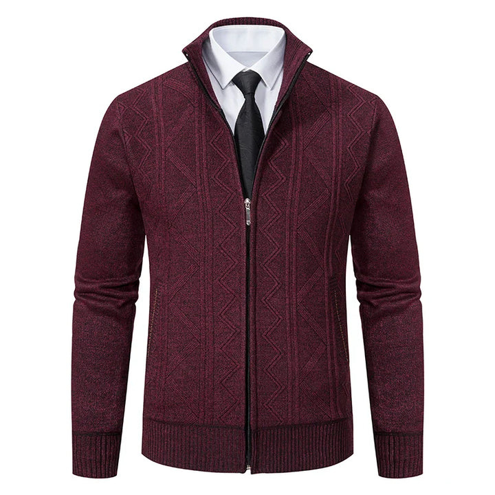 Dawson™ – Textured Zip Cardigan
