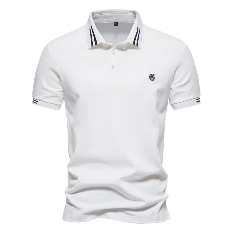 Noah™ – Refined Stripe Collar Polo