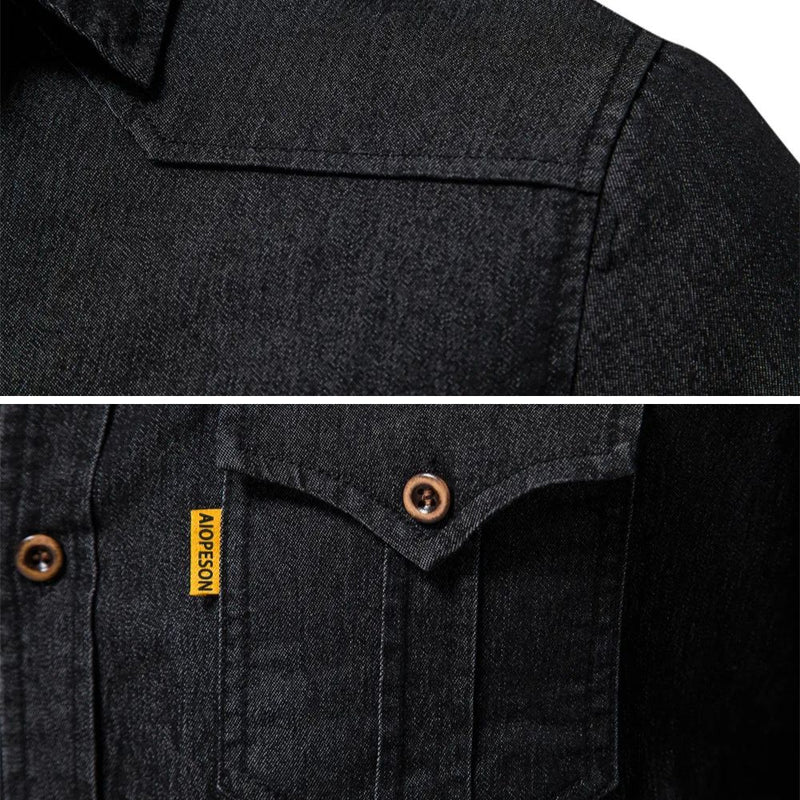 Rob™ | The Ultimate Cotton Denim Shirt