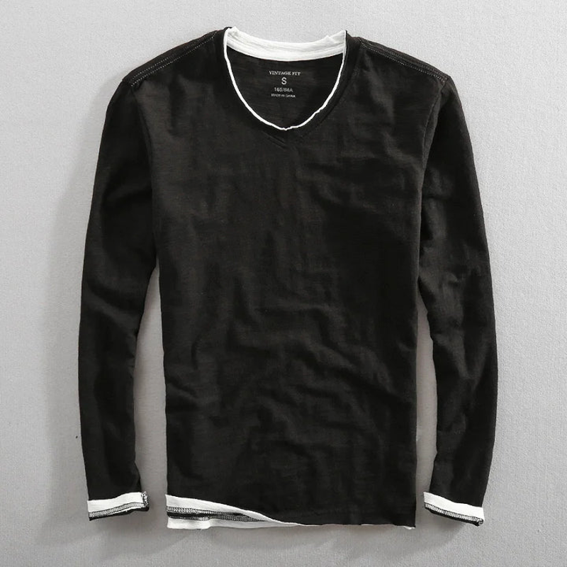 Kaiden™ - Men’s Minimalist Cotton Shirt