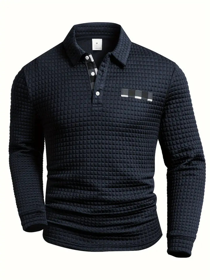 Hughes™ – Textured Casual Polo