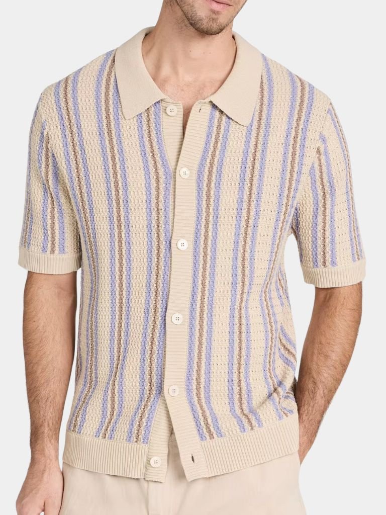 Lewis™ | Framed Knit Polo Shirt