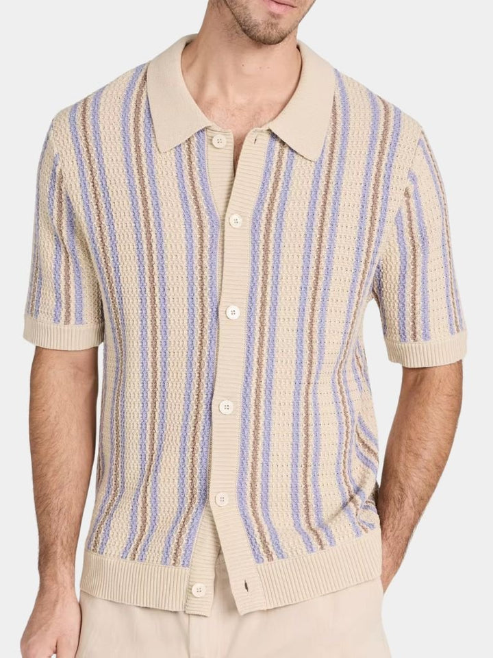 Lewis™ | Framed Knit Polo Shirt